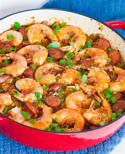 Authentic Shrimp, Sausage, and Fish Jambalaya Recipe.